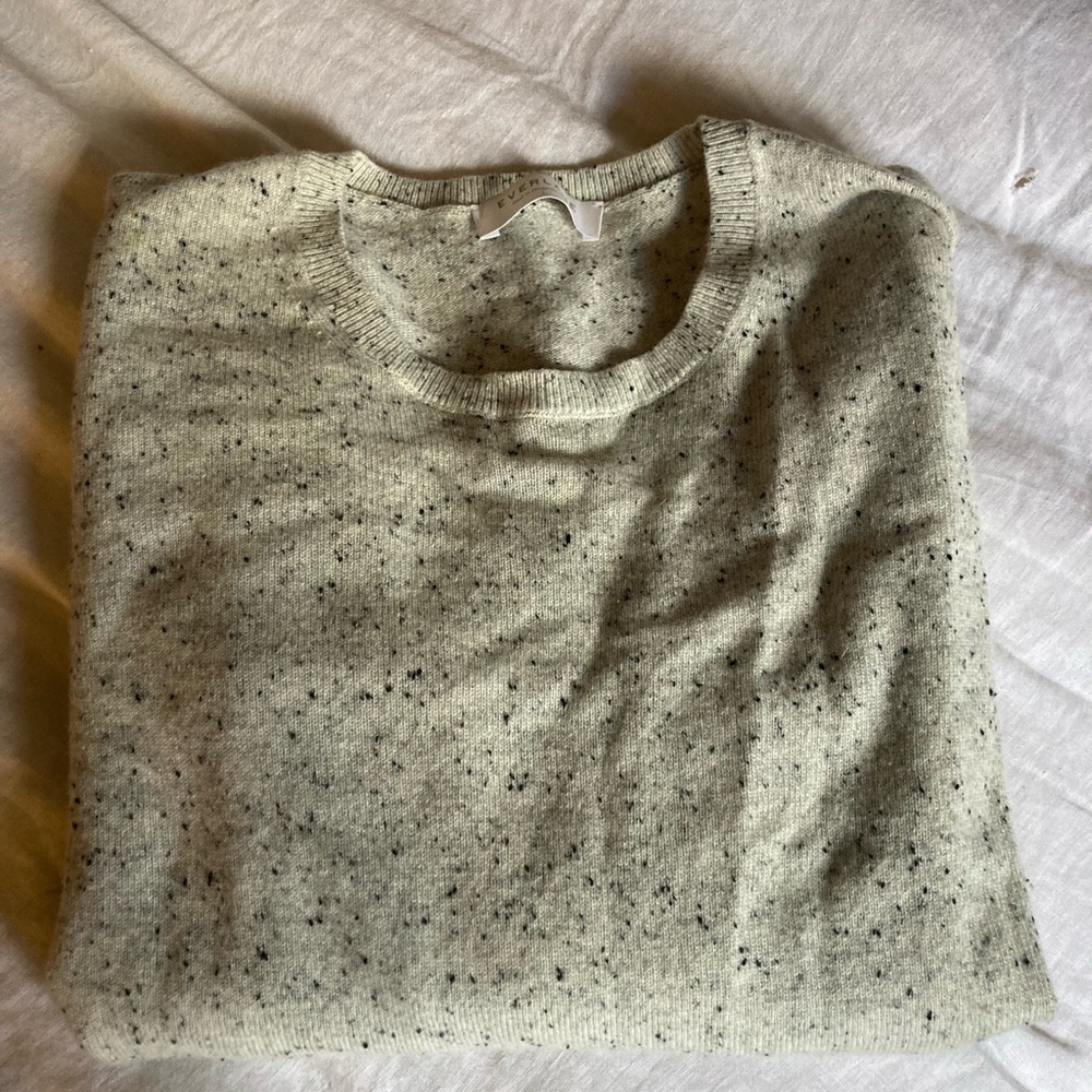 Everlane cashmere sweater, size L